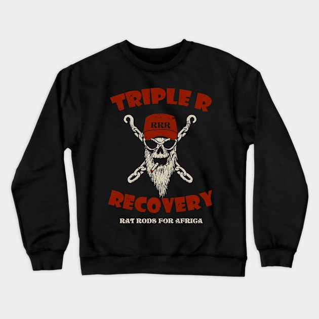 Rat Rod Recovery Crewneck Sweatshirt by StephenBibbArt